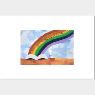 Reading Rainbow Posters and Art